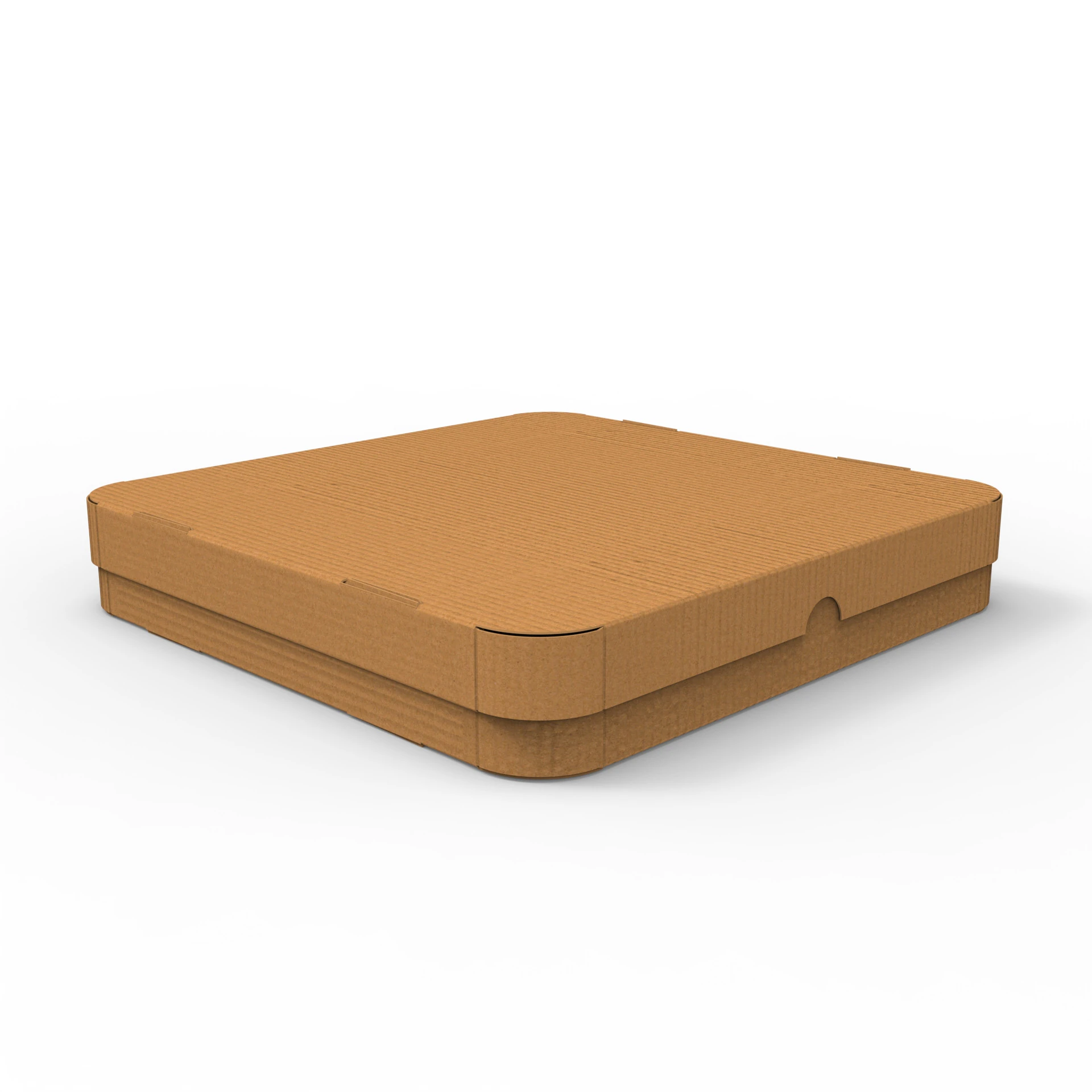 Pizza box Open and Close DIE-CUT INCLUDE IN FILES 3D Model .c4d .max .obj .3ds .fbx .stl .blend 