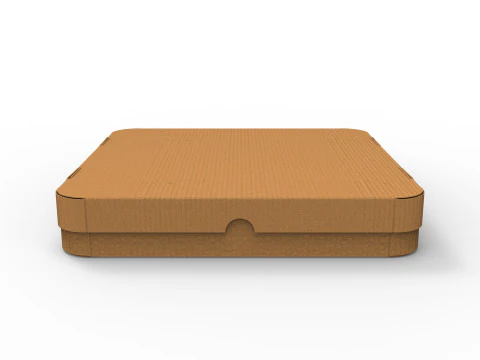 Pizza box Open and Close DIE-CUT INCLUDE IN FILES 3D Model