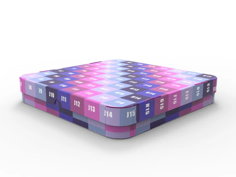 Pizza box Open and Close DIE-CUT INCLUDE IN FILES 3D Model
