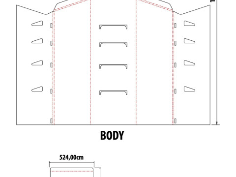 Point of Sale Cardboard Display Stand 3D Модель