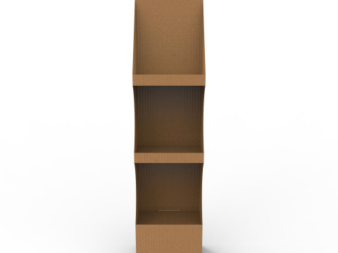Point of Sale Cardboard Display Stand 3Dモデル