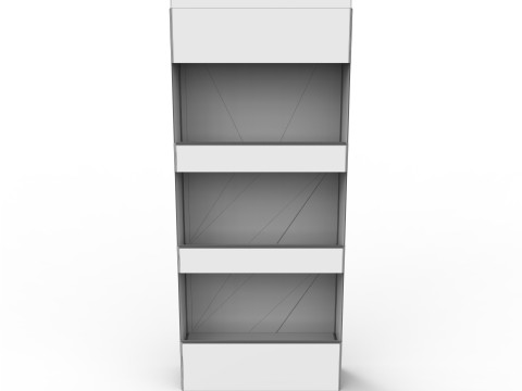 Point of Sale Cardboard Display Stand 3Dモデル
