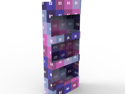 Point of Sale Cardboard Display Stand 3Dモデル