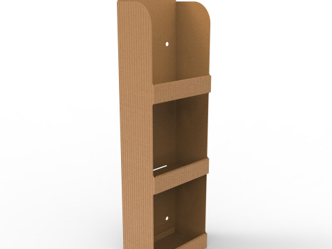 Point of Sale Cardboard Display Stand 3Dモデル