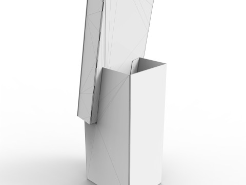Point of Sale Cardboard Display Stand 3D 模型