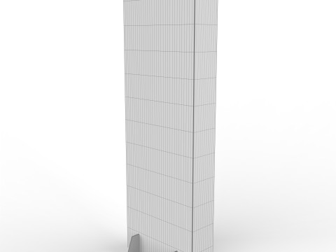 Point of Sale Cardboard Display Stand Modèle 3D