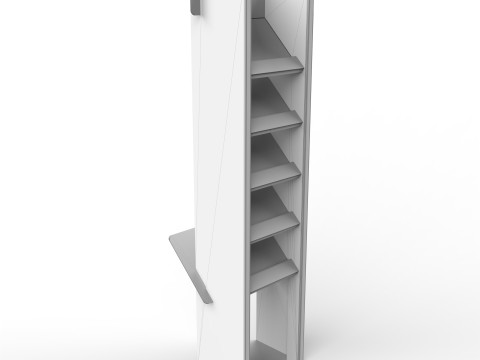 Point of Sale Cardboard Display Stand 3Dモデル