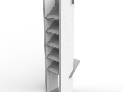 Point of Sale Cardboard Display Stand 3Dモデル