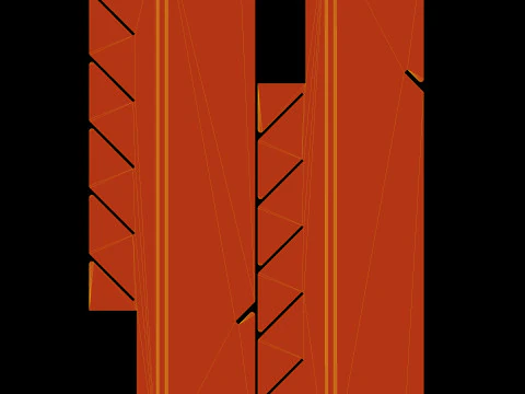 Point of Sale Cardboard Display Stand 3D Model