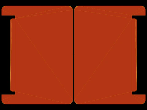 Point of Sale Cardboard Display Stand 3D Model