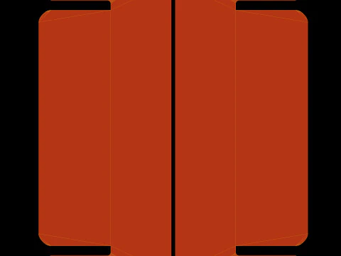 Point of Sale Cardboard Display Stand 3D Model