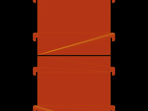 Point of Sale Cardboard Display Stand 3D Model