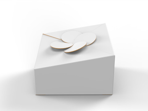 Tapared packaging box 70x50x25mm 3Dモデル
