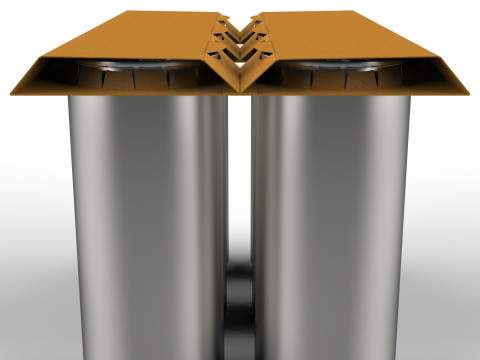 EcoCraft Six-Can Holder for Sustainable Beverage Packaging 3D Модель