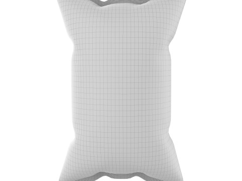Nachos Chips Bag Packaging Model for Snack Branding 3D Model