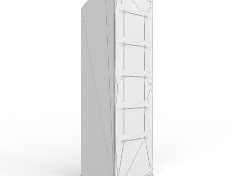 Point of Sale Cardboard Display Stand 3D-Modell