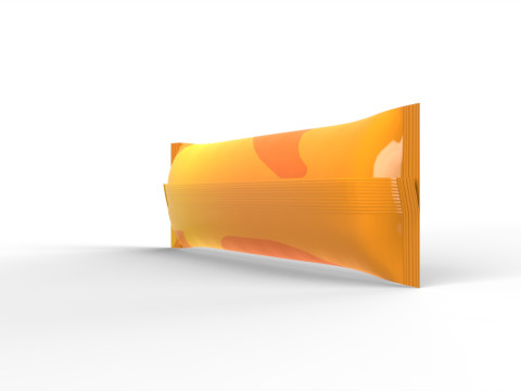 Slim Stick-Sachet Packaging Mockup 3D 모델