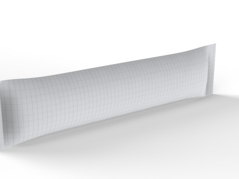 Slim Stick-Sachet Packaging Mockup 3D 모델