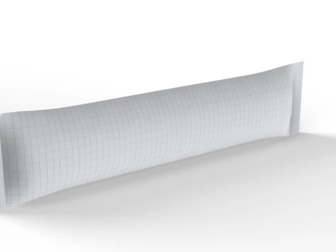 Slim Stick-Sachet Packaging Mockup 3D Model
