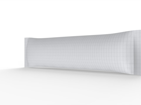 Slim Stick-Sachet Packaging Mockup 3D 모델