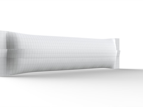 Slim Stick-Sachet Packaging Mockup 3D 모델