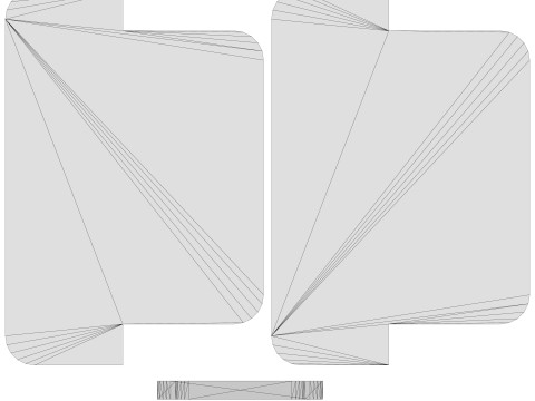 Point of Sale Cardboard Display Stand 3D Model