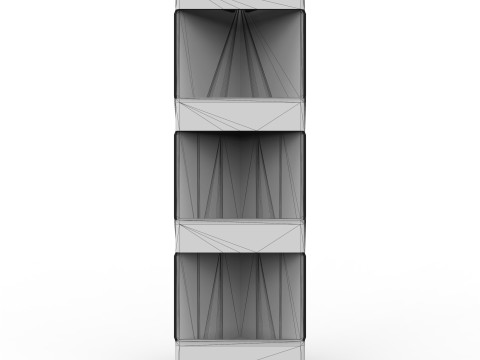 Point of Sale Cardboard Display Stand Modelo 3D