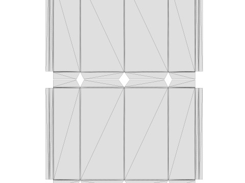Point of Sale Cardboard Display Stand 3D Модель