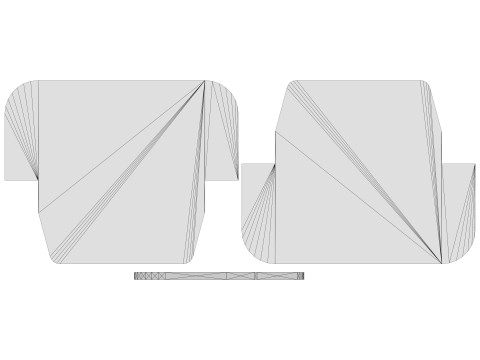 Point of Sale Cardboard Display Stand 3D Модель