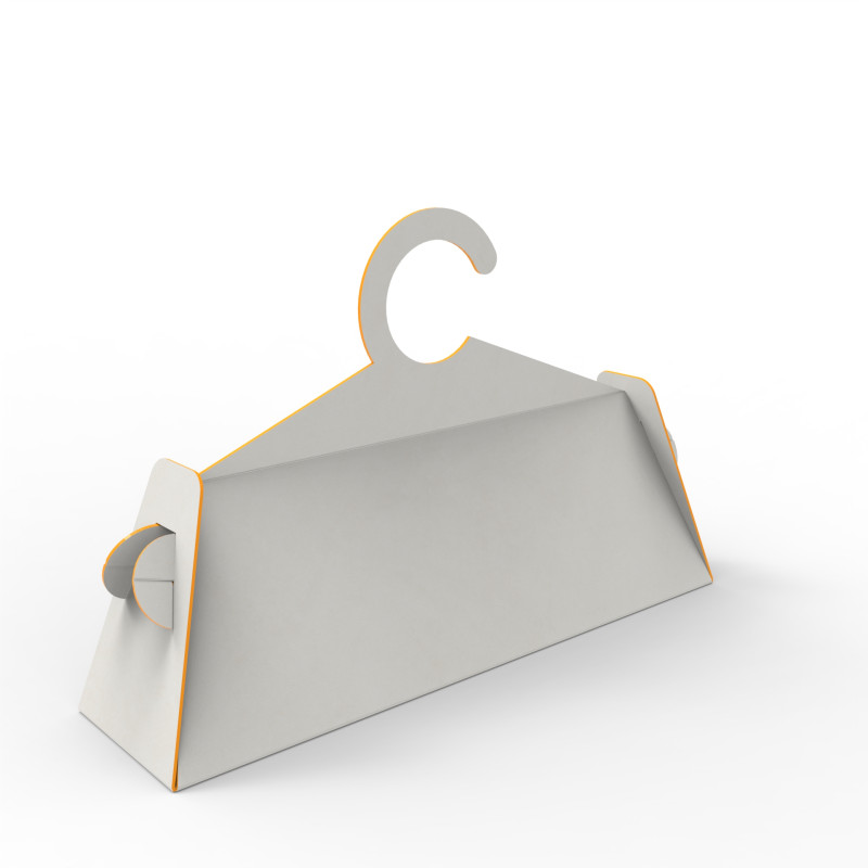 Clothes Hanger Shaped Box Wrap for Packaging and Gift Wrapping 3D 모델 .c4d .max .obj .3ds .fbx .stl .blend 