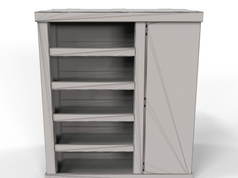 Point of Sale Cardboard Display Stand 3D-Modell