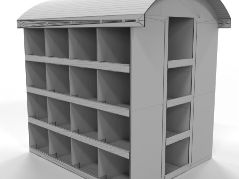 Point of Sale Cardboard Display Stand Modelo 3D