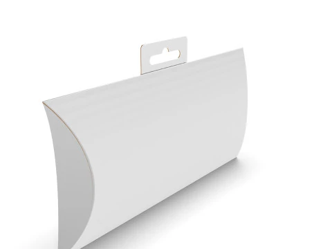 Pudełko do pakowania poduszek z otworem na wieszak Model 3D