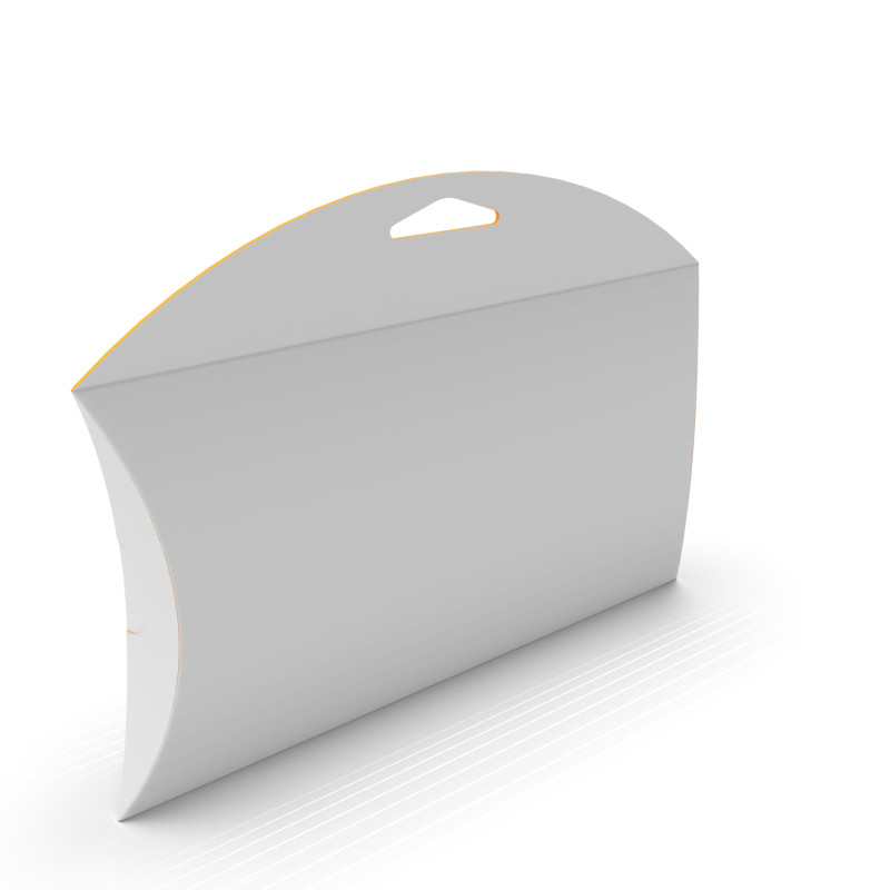 Pillow Pack Packaging Box with Hanger Hole 3D Model .c4d .max .obj .3ds .fbx .stl .blend 