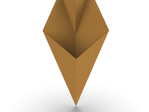Crafted Takeaway Container for Food Packaging Design 3D Model