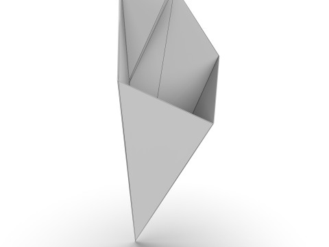 Crafted Takeaway Container for Food Packaging Design Model 3D