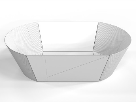 Crafted Takeaway Container for Food Packaging Design 3D Modell