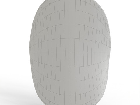 Realistic Ribbed potato chip with Detailed Texture Modelo 3D