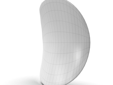 Realistic Potato Chip with Detailed Texture Modelo 3D