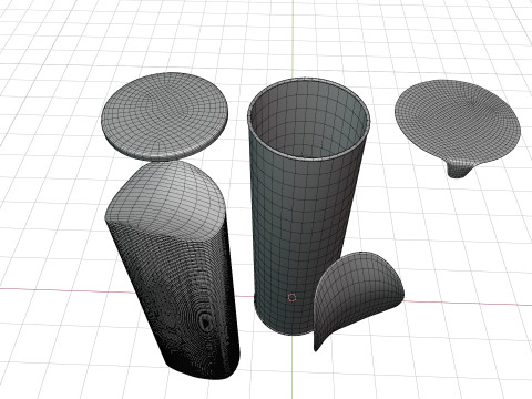 Realistic Pringles Original Packaging Detailed and Animated 3D Model