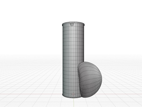 Realistic Pringles Original Packaging Detailed and Animated 3D Model