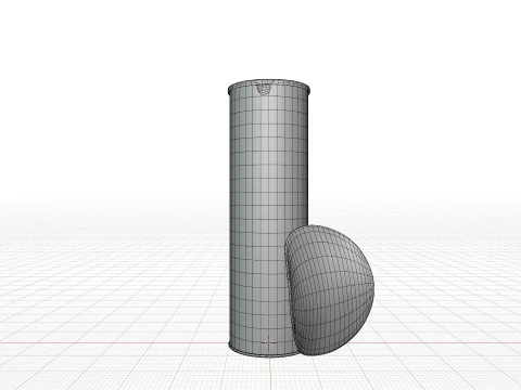 Realistic Pringles Original Packaging Detailed and Animated 3D Model