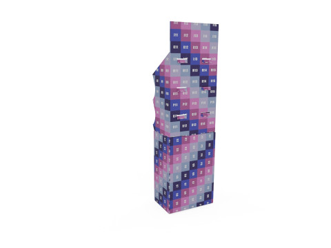 Point of Sale Cardboard Display Stand 3D 모델