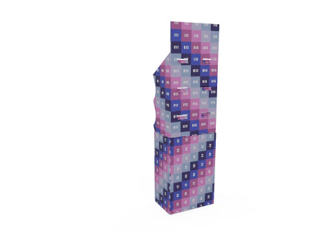 Point of Sale Cardboard Display Stand 3D Model