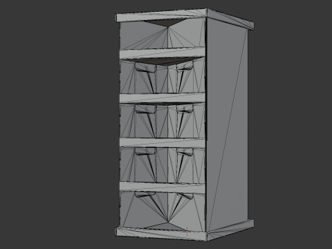 Point of Sale Cardboard Display Stand Modèle 3D