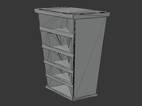 Point of Sale Cardboard Display Stand Modèle 3D