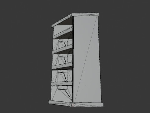 Point of Sale Cardboard Display Stand Modèle 3D