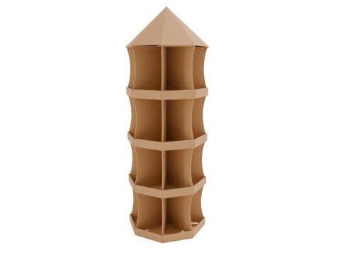 Point of Sale Cardboard Display Stand 3Dモデル