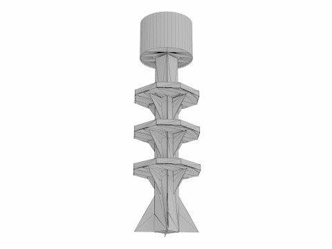 Point of Sale Cardboard Display Stand Model 3D