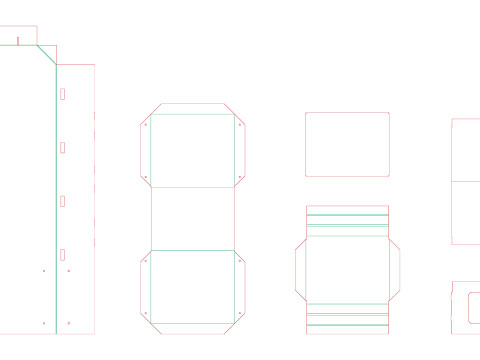 Point of Sale Cardboard Display Stand 3D 모델